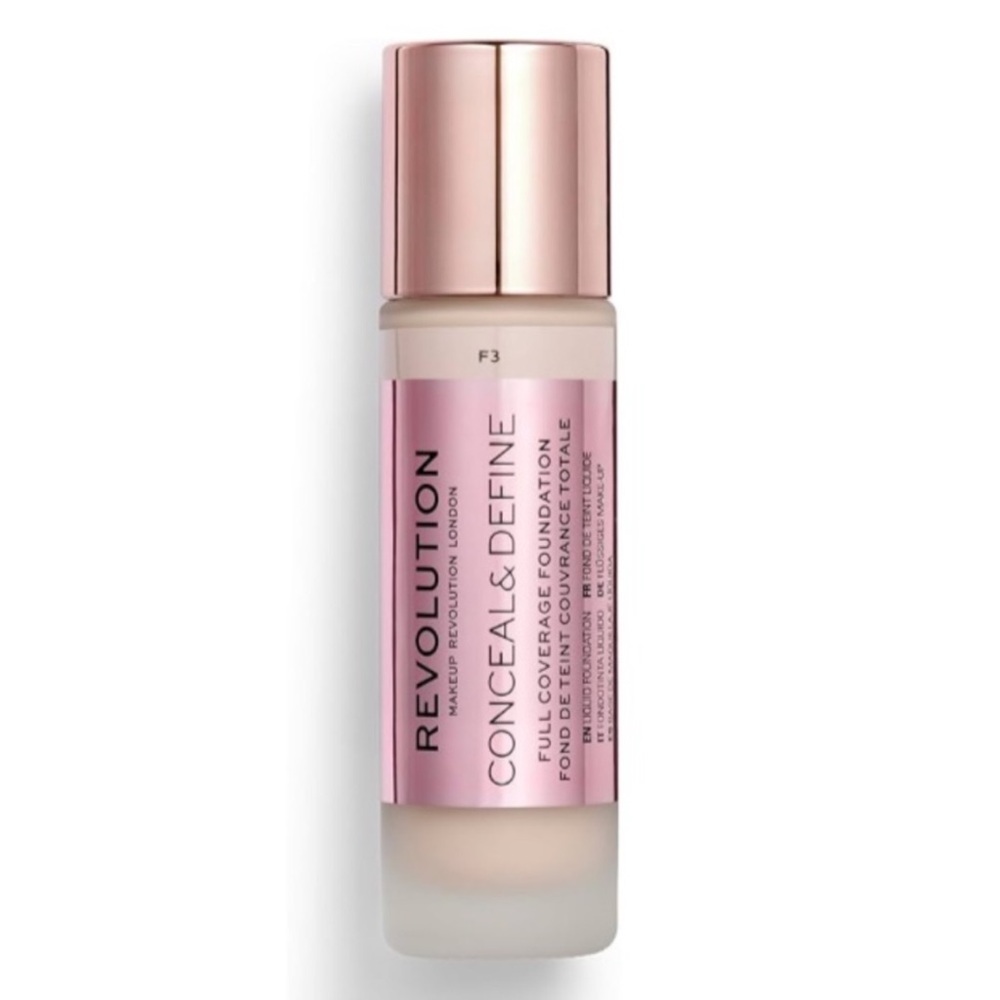 MAKEUP REVOLUTION - Shade F3 Conceal & Glow Illuminating Foundation